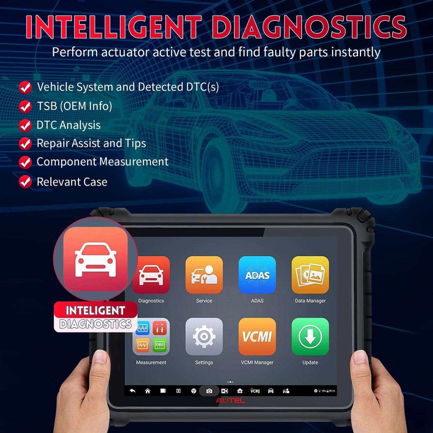 Autel MaxiSys Ultra 2025 – Full System ECU Scan Tool + 5-in-1 VCMI