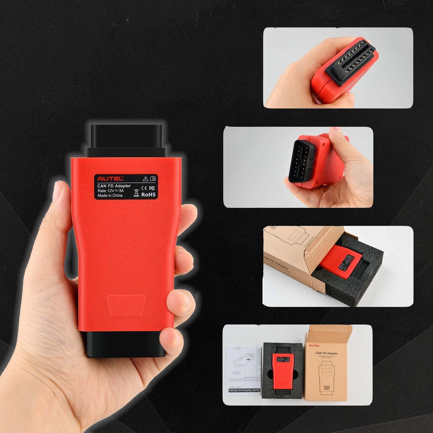 Autel CAN FD Adapter for GM 2020+ & Ford – Compatible with MaxiFlash & Maxisys