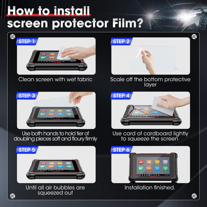 Autel 8" Screen Protector for MK900, MX900, MP900 Series