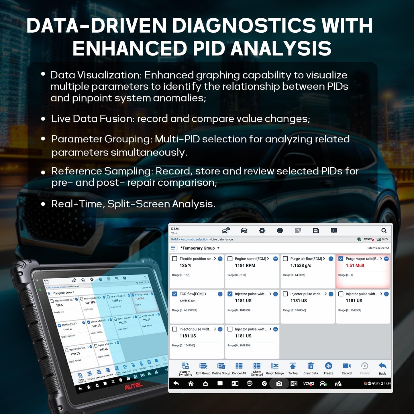 Autel MaxiSYS Ultra S2 OBD2 Scanner, 2025 New Diagnostic with AI, Upgraded MS Ultra, 6-in-1 VCMI2, Topology 3.0, EV Tests, WiFi 6, 48+ Services, Motor Truspeed Repair, Multi-Point DVI, ECU Programming