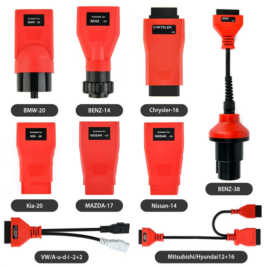 Autel MaxiSys MSOBD2KIT 9PCS Non-OBDII Adapter Kit for Autel Scanners