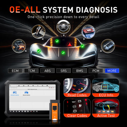 OTOFIX D1 PROS 2025 ECU Coding Scan Tool with 40+ Services & FCA SGW