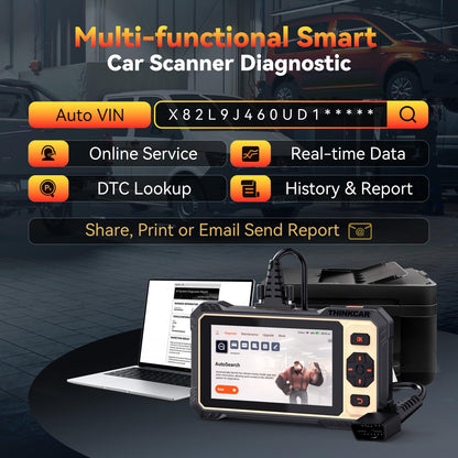 THINKCAR THINKSCAN 662 OBD2 Scanner with Bidirectional Tests & 12 Resets