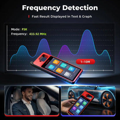 Autel K-M100E Key Programmer 2025 | Built-in APB112 & OBD Learning