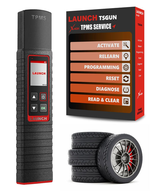 LAUNCH X-431 TSGUN TPMS Tool for X-431 Scanners | 315/433MHz Sensor Support