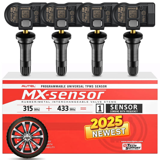 Autel MX-Sensor 2-in-1 TPMS 315MHz/433MHz – Set of 4