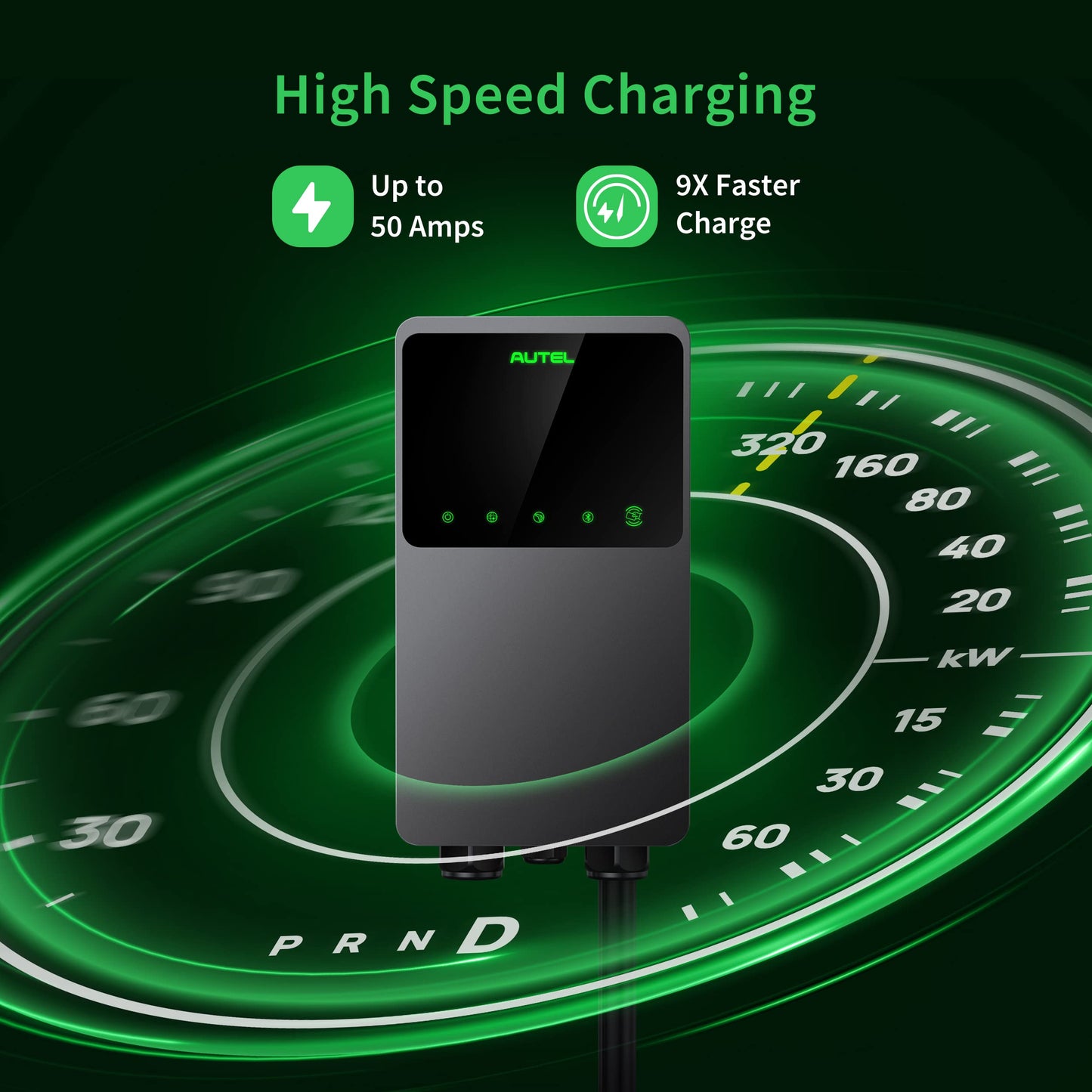 Autel MaxiCharger Home EV Charger 50A 240V Level 2 WiFi