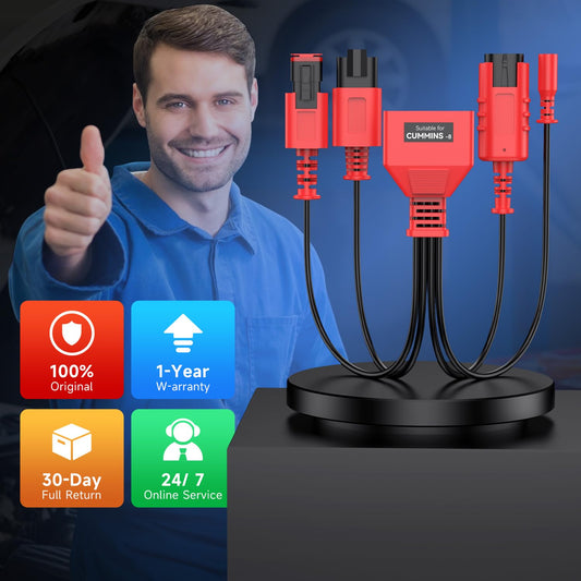 Autel Cummins 8-PIN Adapter for MaxiSYS CV Truck Scanners