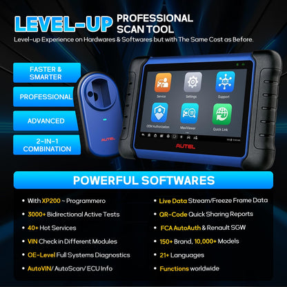 Autel IM508S Scanner with XP200 – Key Programmer & Full Diagnostics