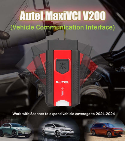 Autel MaxiVCI V200 Wireless Bluetooth OBD2 Vehicle Interface