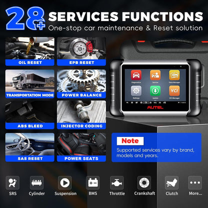 Autel MaxiCOM MK808Z OBD2 Scanner – 2025 Bidirectional Tool