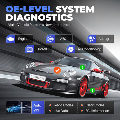 LAUNCH X431 CRP919X Elite 2025 OBD2 Scanner with ECU Coding