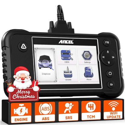ANCEL FX3000 Elite OBD2 Scanner – Engine, ABS, SRS & Transmission Diagnostic Tool
