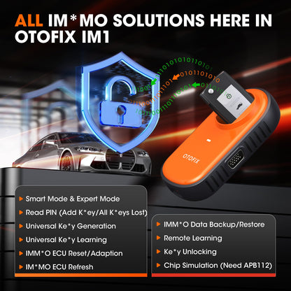 OTOFIX IM1 OBD2 Diagnostic Scanner with XP1 Programmer & 40+ Services