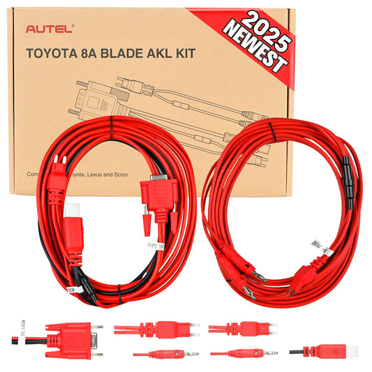 Autel 8A AKL Cable for Toyota Non-Smart Key Adapter – Compatible with APB112 & G-Box