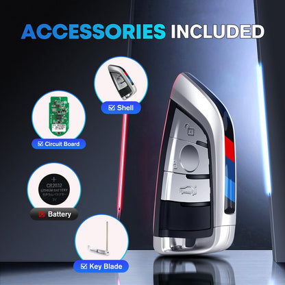 Autel IKEYBW003AL BMW Blank Key Fob for KM100 IM608 IM508