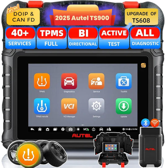 Autel MaxiTPMS TS900 – Advanced TPMS & All-System OBD2 Scanner