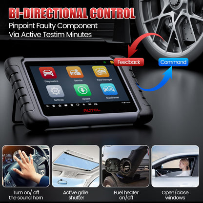Autel MaxiCOM MK808Z-TS 2024 Bi-Directional OBD2 Scanner with Full TPMS