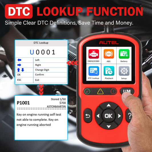 Autel AutoLink AL549 OBD2 Scanner & ABS Code Reader 2025