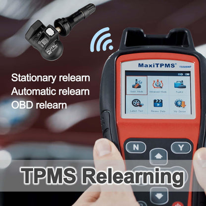 MaxiTPMS TS508WF TPMS Tool Kit + 8 MX Sensors | 2025 Version