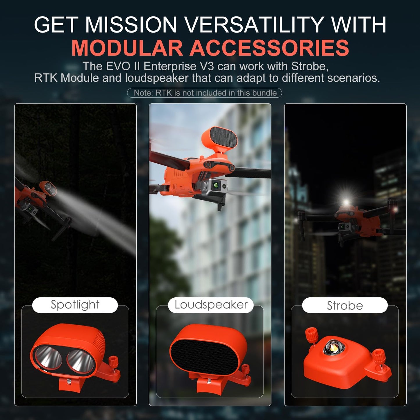 Autel EVO II Dual 640T V3 Enterprise Drone with 8K & Thermal