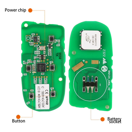 Autel IKEYCR5TPR 5-Button Smart Key for Chrysler & Dodge