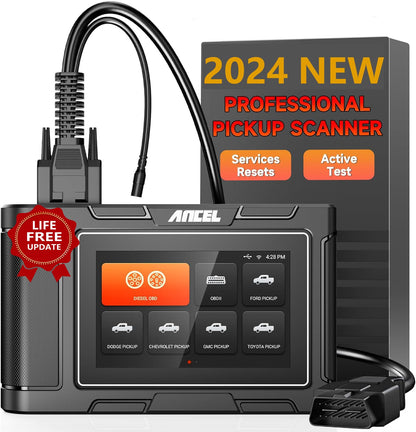 ANCEL HD3500 Plus Diesel Truck Scanner for Ford, RAM, Chevy, GMC