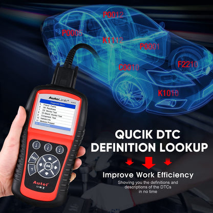 Autel AutoLink AL619 OBD2 Scanner – ABS, SRS, Live Data & DTC