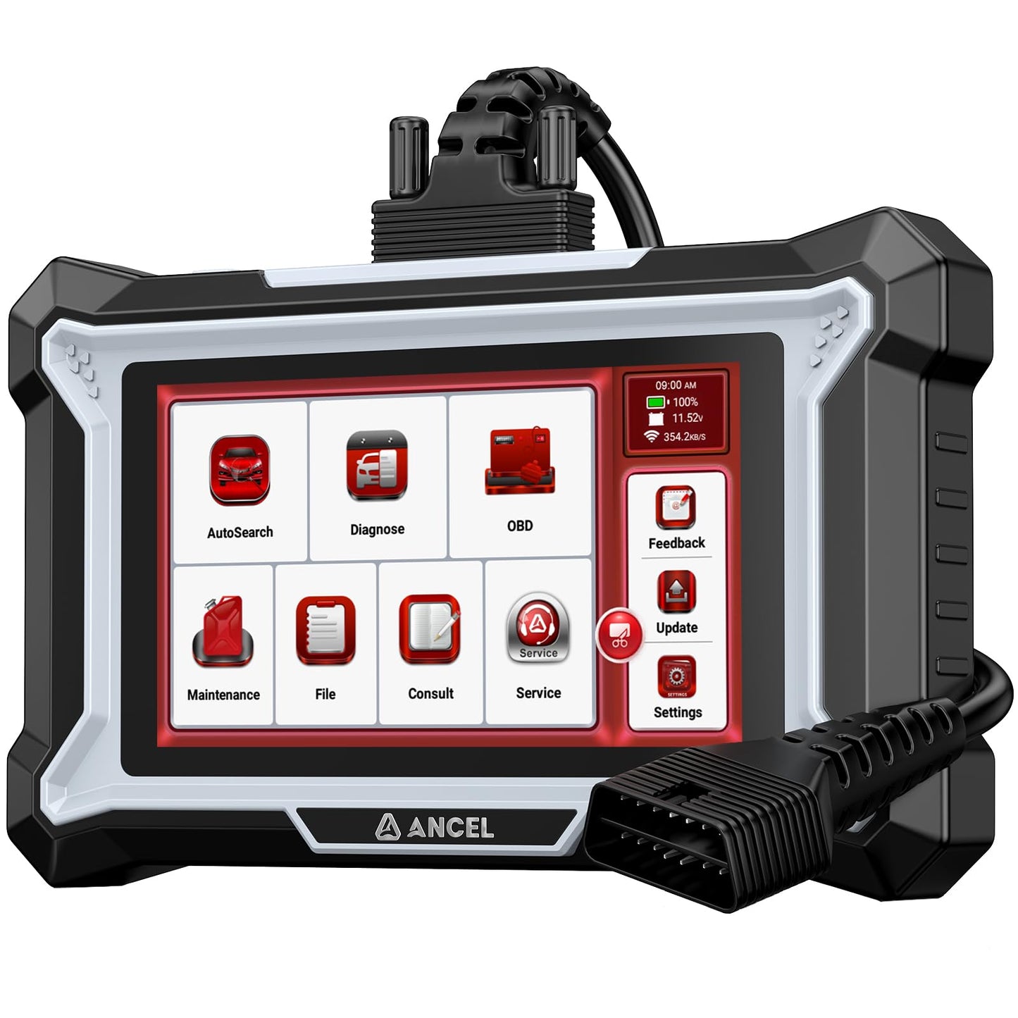 ANCEL DS100 OBD2 Scanner with 7 Reset Functions & ABS Bleeding