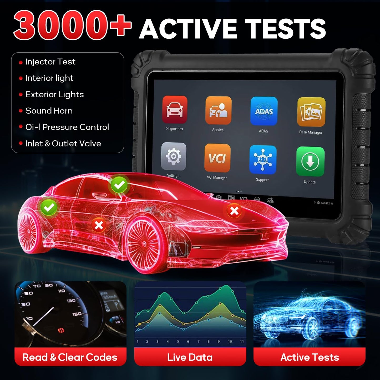 Autel MaxiSys MS906MAX 2025 Diagnostic Scanner – All System & Bi-Directional