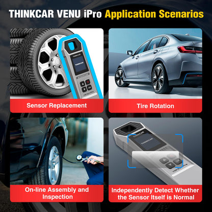 ThinkCar VENU iPro TPMS Tool – Relearn & Program Sensors