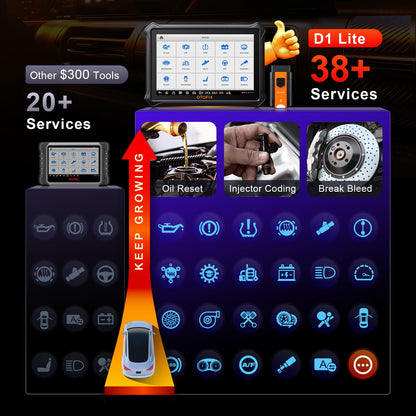 OTOFIX D1 Lite 2025 Car Scanner with Bi-Directional Control & 38+ Services