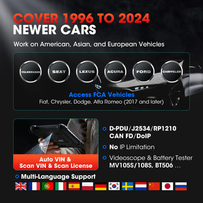 Autel Ultra Lite 2025 Scanner – ECU Programming, 40+ Services