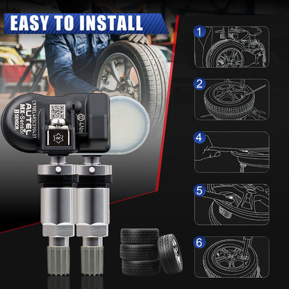Autel MX-Sensor TPMS 2-in-1 Tire Pressure Sensors (4PCS)