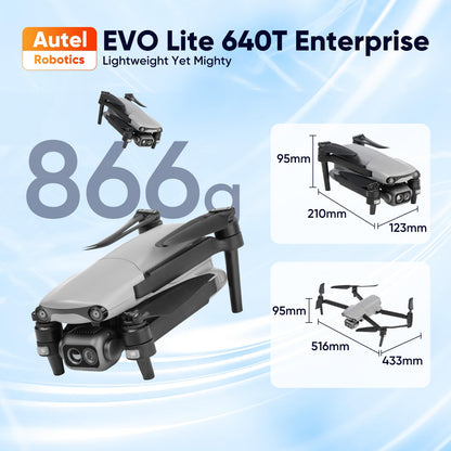 Autel EVO Lite 640T Enterprise Drone with Thermal & 48MP Camera