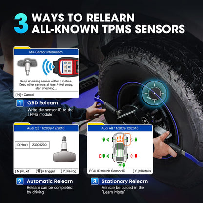 Autel MaxiTPMS TS508WF WiFi TPMS Scanner & Programming Tool