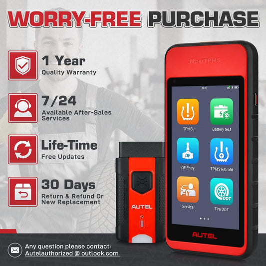 Autel MaxiTPMS ITS600 (E) TPMS Tool 2025 with 4 Services