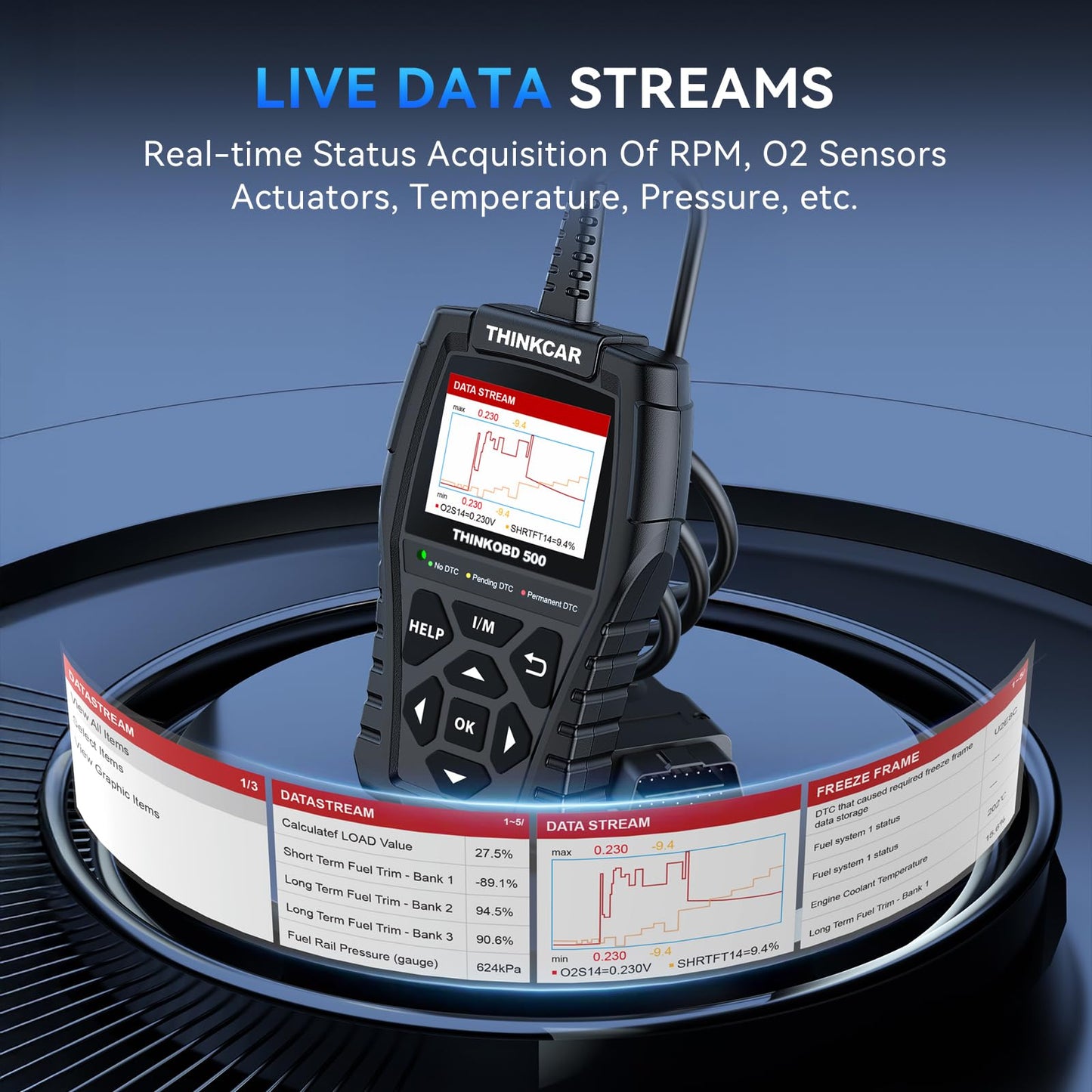 ThinkOBD 500 OBD2 Scanner – Full Diagnostics & Code Reader