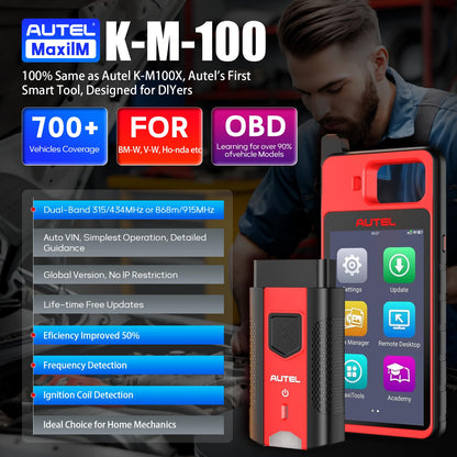 Autel MaxiIM KM100 Programmer Tool – Wireless OBD Key Programming