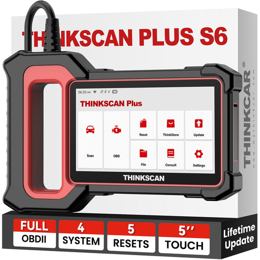 ThinkScan Plus S6 OBD2 Scanner – 5 Service & System Diagnostics