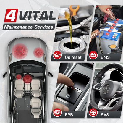 Autel MaxiTPMS ITS600 (E) TPMS Tool 2025 with 4 Services