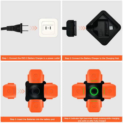 Autel EVO 2 Battery Charging Hub – 4-in-1 Smart Charger