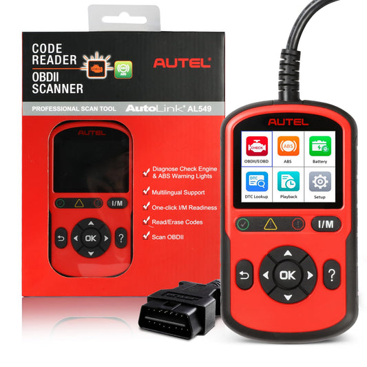 Autel AutoLink AL549 OBD2 Scanner & ABS Code Reader 2025