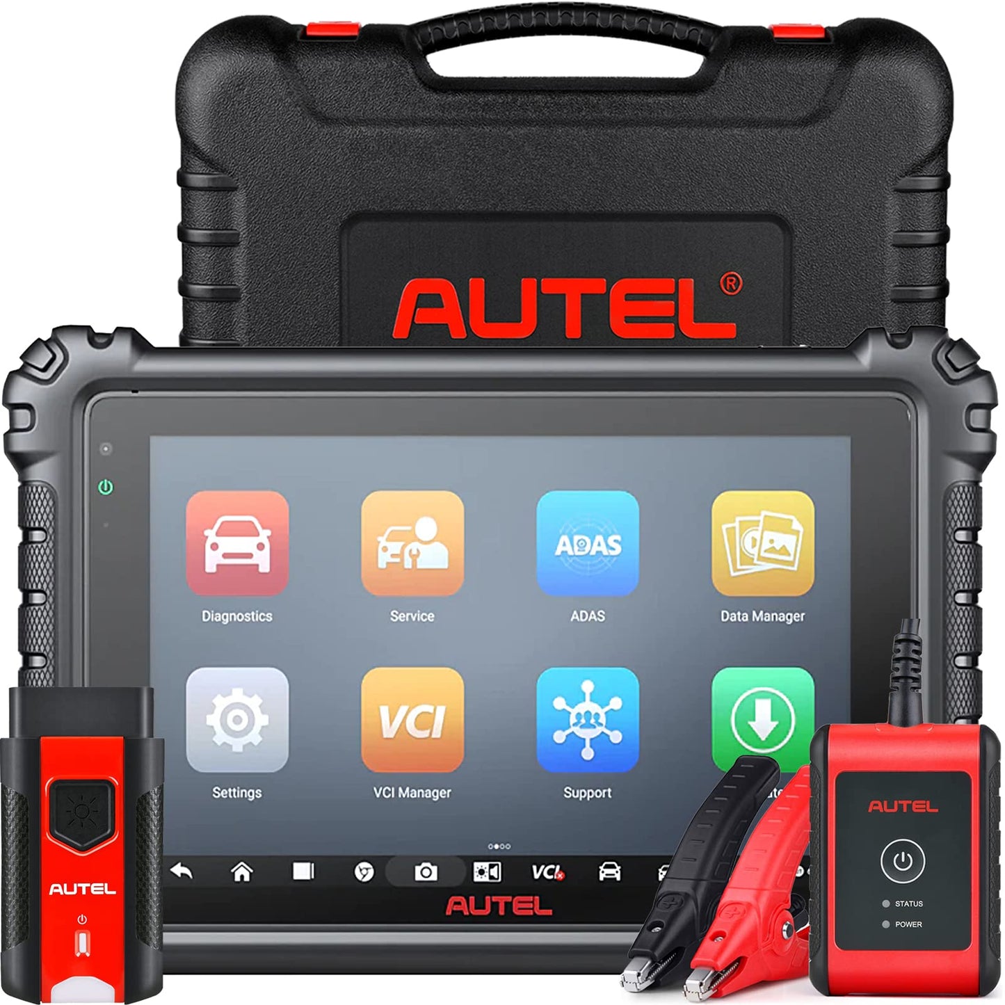 Autel MaxiSys MS906 Pro Scanner with MaxiBAS BT506 Battery Tester – ECU Coding & 40+ Services