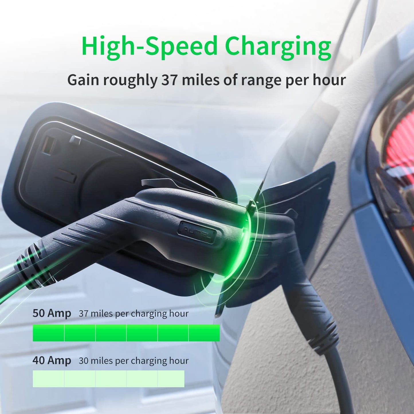 Autel MaxiCharger Level 2 EV Charger – 50 Amp Smart Home