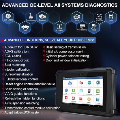 LAUNCH X431 PAD V Elite – 2025 J2534 ECU Coding Tool