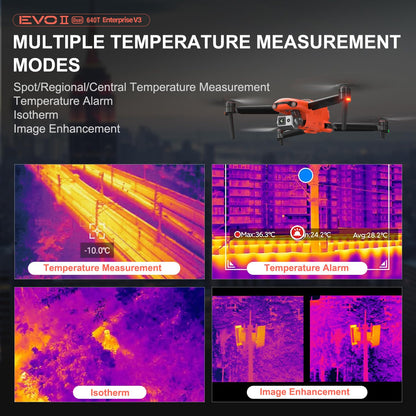 Autel EVO II Dual 640T V3 Enterprise Drone with 8K & Thermal