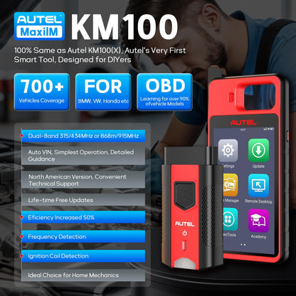 AUTEL MaxiIM KM100 Key Programming Tool | 2025 Handheld Version