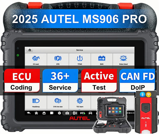 Autel MaxiSys MS906 Pro 2025 ECU Coding OBD2 Scanner with 36+ Services
