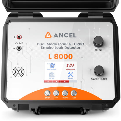 ANCEL L8000 Smoke Leak Detector for EVAP & Turbo Systems